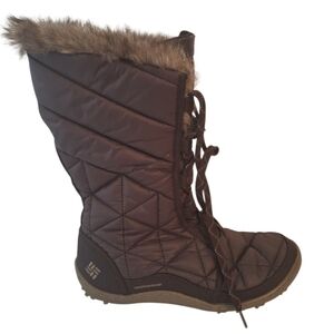Columbia Powder Summit Waterproof Winter Snow Boots- Women's Size 7.5